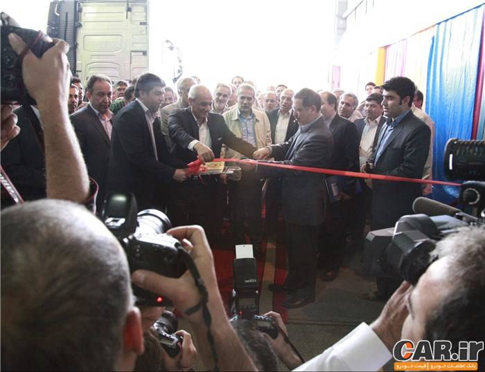  افتتاح خط تولید کامیون های ولوو در ایران 