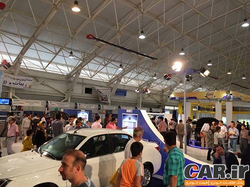  غرفه ایران خودرو در نمایشگاه شیراز 