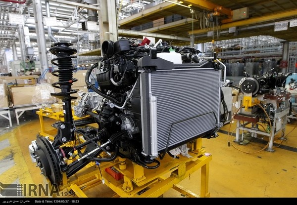  تصاویر خط تولید هایما S7 در ایران خودرو مشهد 