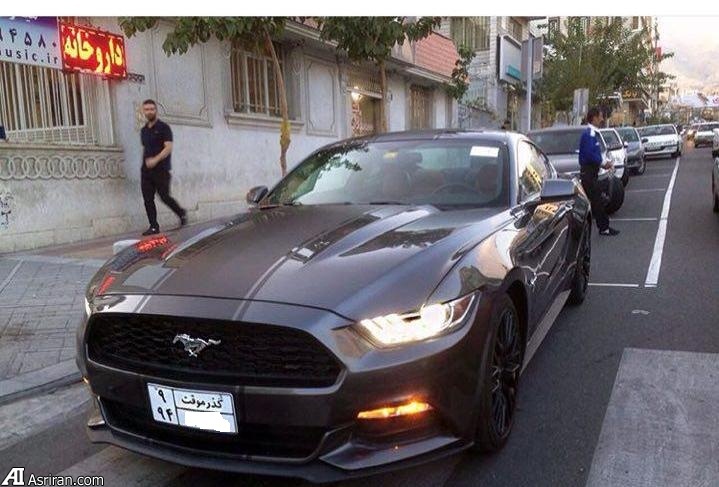  دو خودروی اسپرت آمریکایی گذر موقت در ایران 