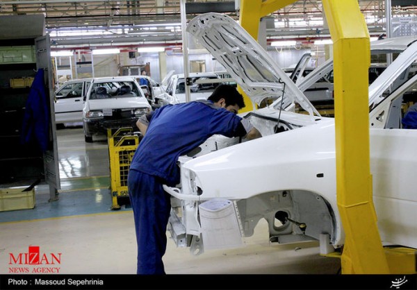  مراحل ساخت خودروی پراید در کارخانه تبریز 