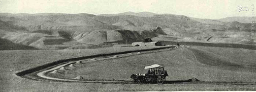  تصویری از جاده قزوین رشت مربوط به 94 سال قبل 