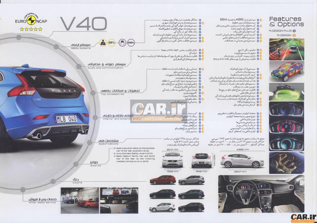  شرایط فروش ولوو XC60 و V40 توسط افرا موتور 