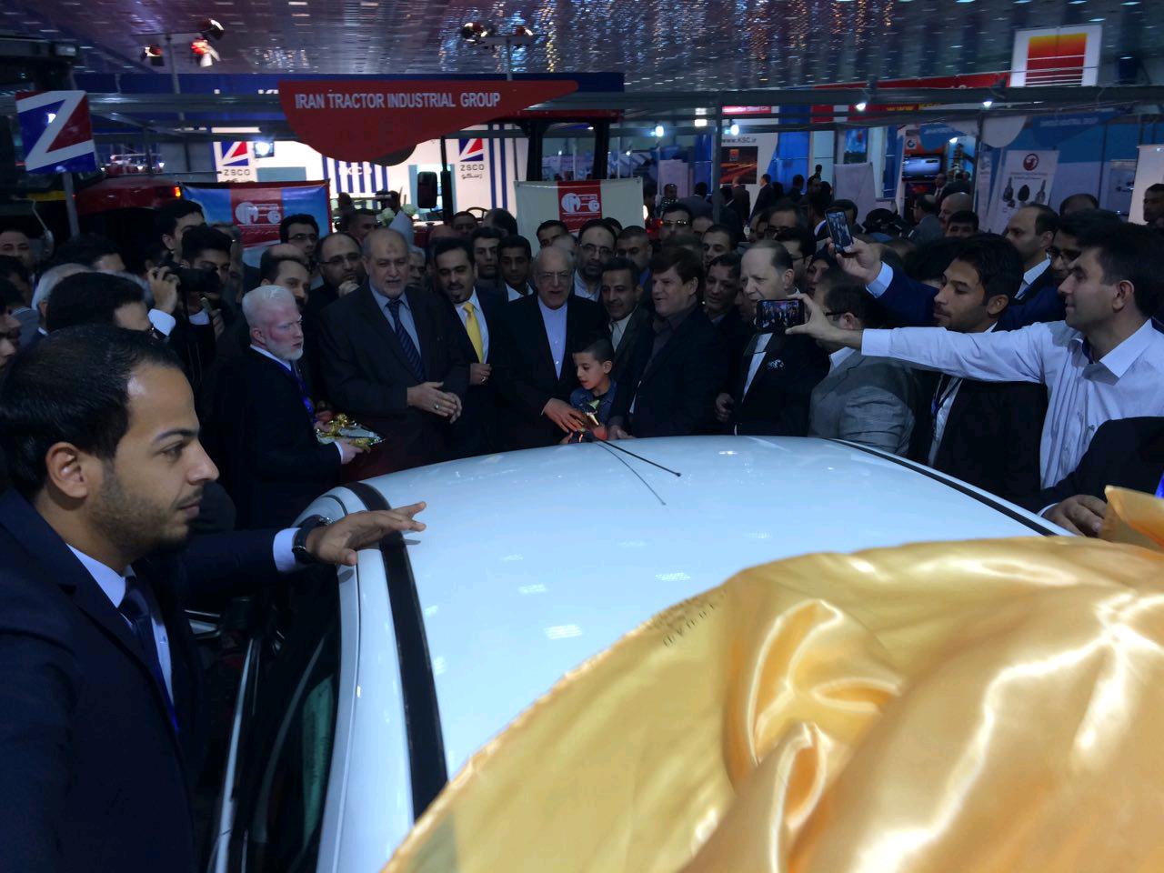  خودروی ساینا در کشور عراق رونمایی شد 