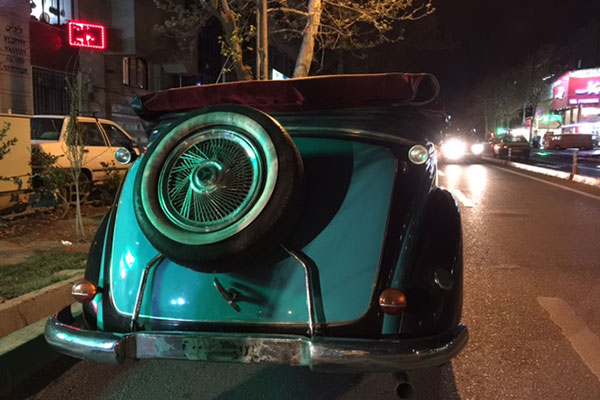  مرسدس کلاسیک استثنایی در خیابانهای تهران 