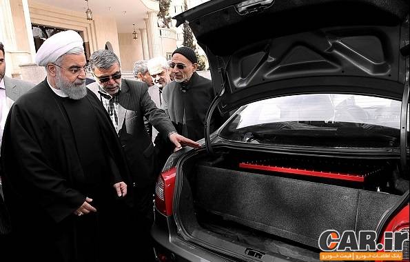  رونمایی از خودروی رانای هیبریدی با حضور رئیس جمهور 